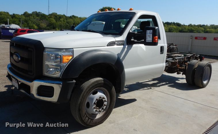 image for item DN1736 2015 Ford F450 Super Duty XL  truck cab and chassis