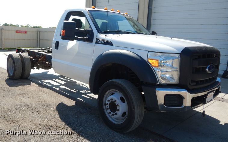 image for item DN1736 2015 Ford F450 Super Duty XL  truck cab and chassis