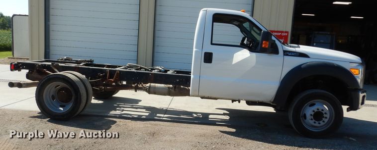 image for item DN1736 2015 Ford F450 Super Duty XL  truck cab and chassis