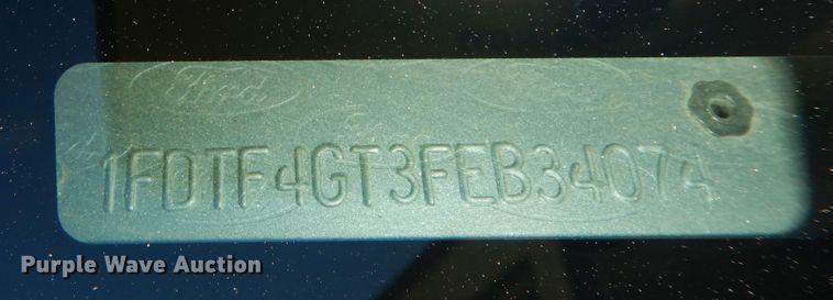 image for item DN1736 2015 Ford F450 Super Duty XL  truck cab and chassis