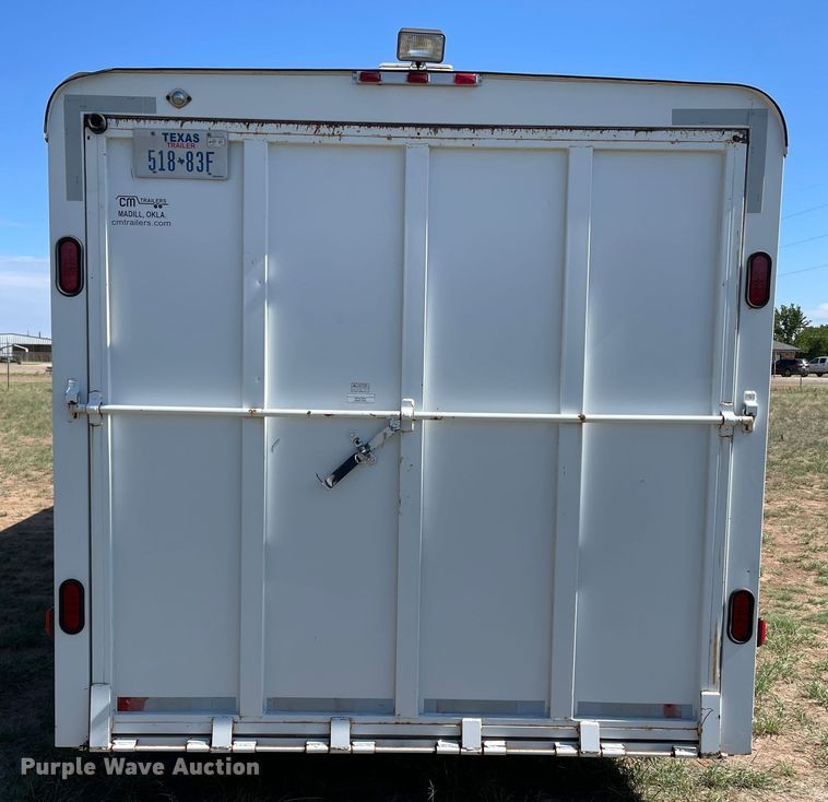 image for item DN5144 2002 CM  enclosed cargo trailer