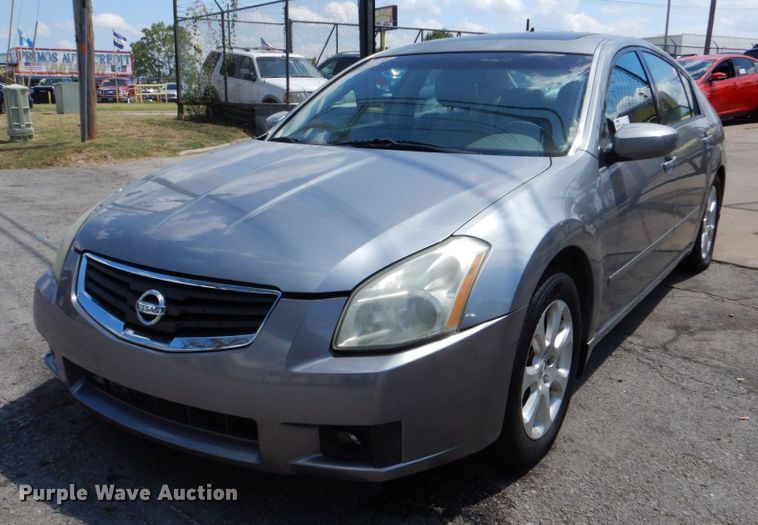 2007 Nissan Maxima in Tulsa, OK | Item DO1536 sold | Purple Wave