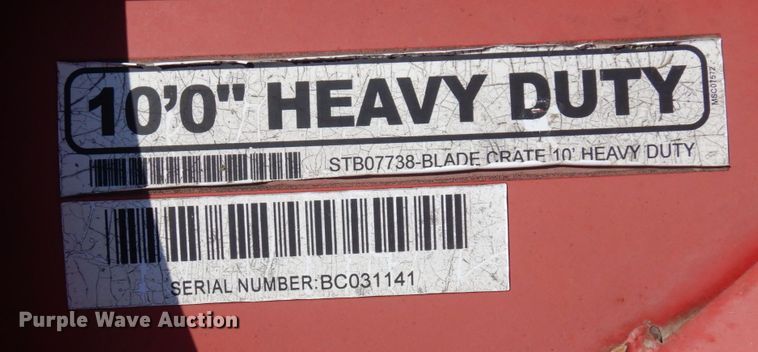 image for item DQ7234 Boss STB07738  10' W snow plow