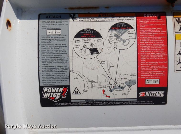 image for item DQ7238 Blizzard  snow plow