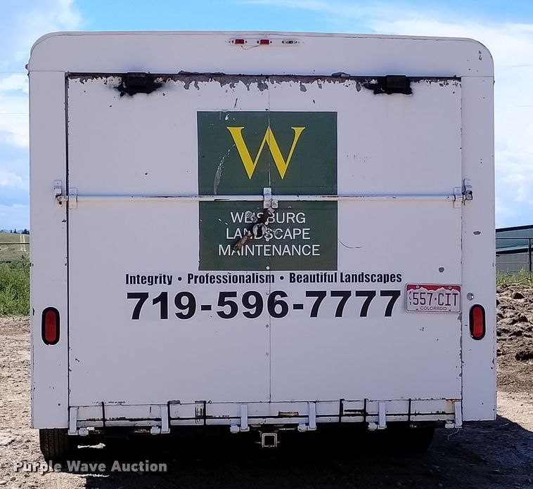 image for item DR1325 2001 Titan  enclosed cargo trailer