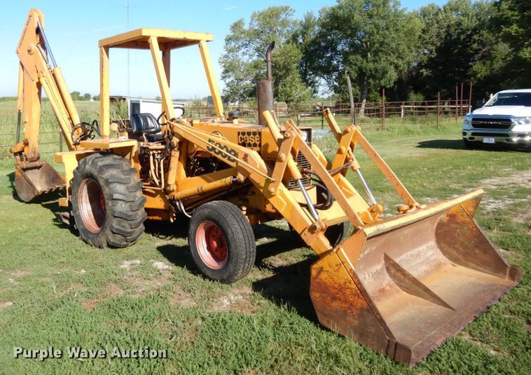 image for item DS1315 1973 Case 580BCK  backhoe