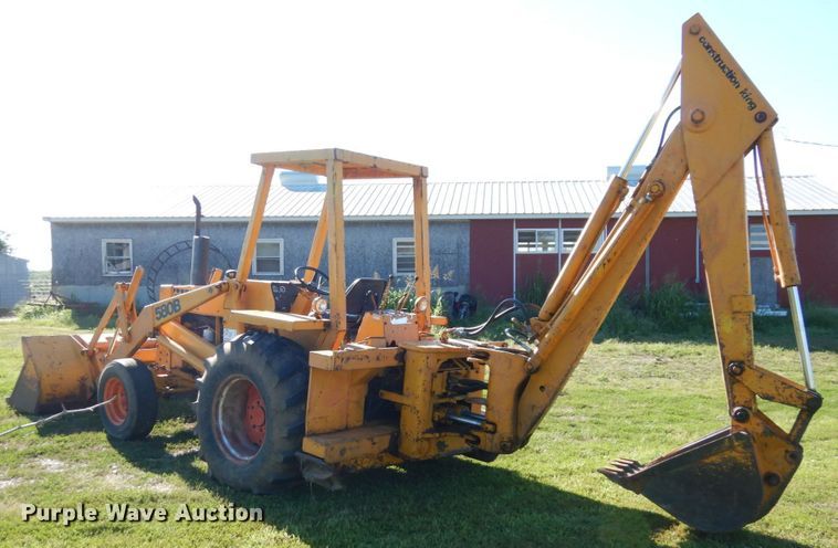 image for item DS1315 1973 Case 580BCK  backhoe