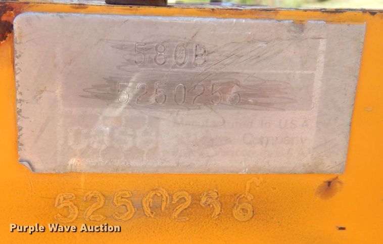 image for item DS1315 1973 Case 580BCK  backhoe