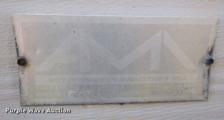 image for item DS8197 1989 Mark Line  office trailer