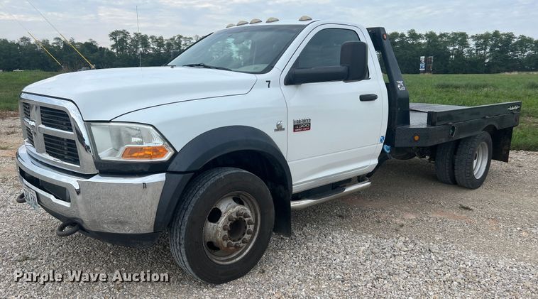 image for item JM9147 2011 Dodge Ram 4500  flatbed truck