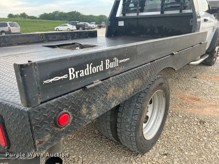 image for item JM9147 2011 Dodge Ram 4500  flatbed truck