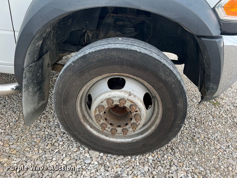 image for item JM9147 2011 Dodge Ram 4500  flatbed truck