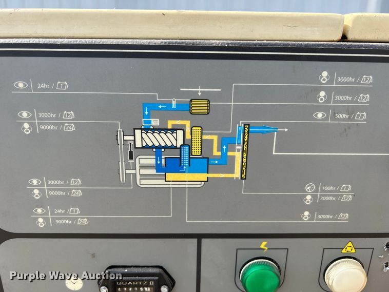 image for item JM9244 Ingersoll Rand SSR UP6-30-125  air compressor