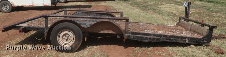 image for item JR9407 1981 Shop built  utility trailer