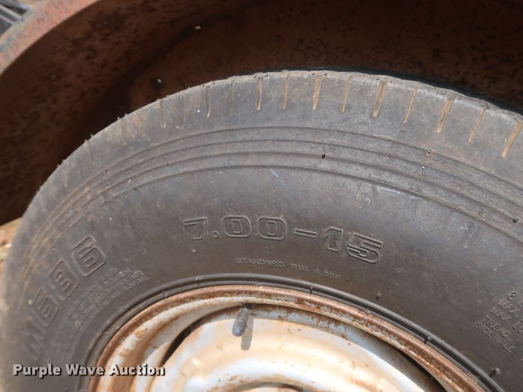 image for item JR9407 1981 Shop built  utility trailer