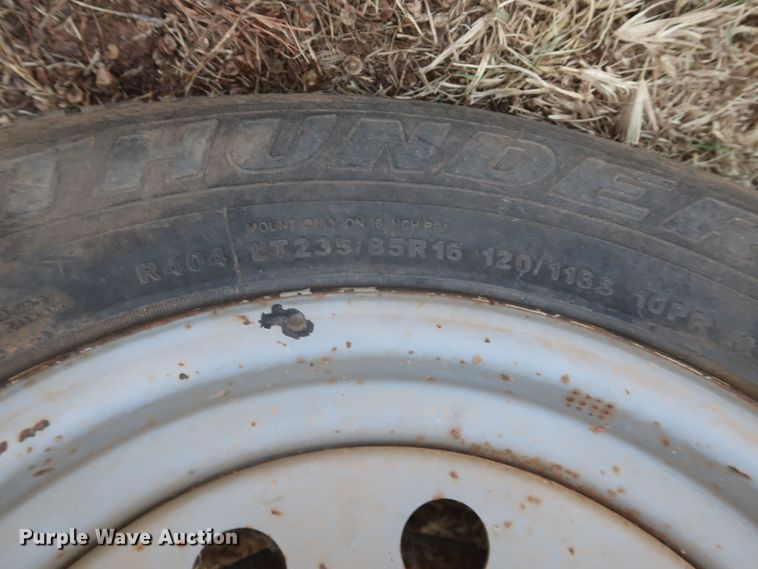 image for item JR9424 1985 WW GN20  equipment trailer