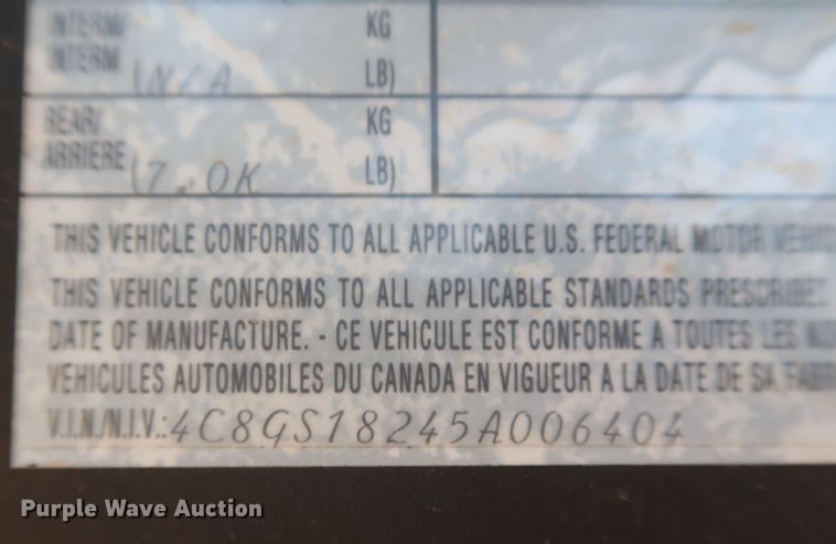 image for item JR9425 2005 May  equipment trailer