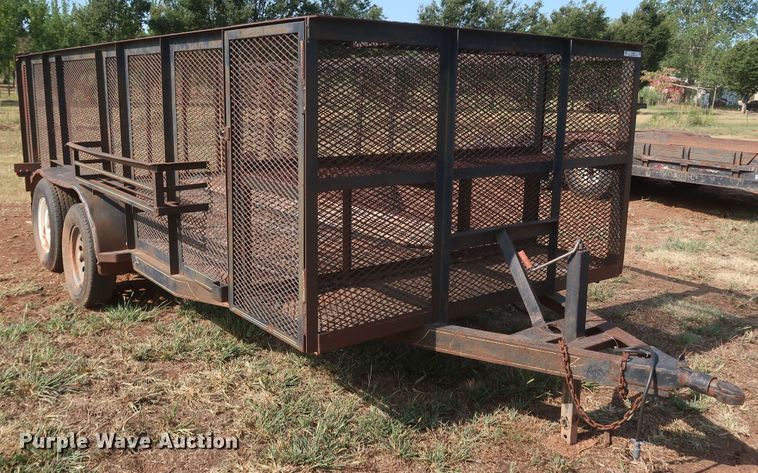 image for item JR9426 1997 Friesen  utility trailer