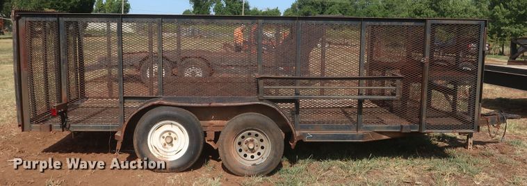 image for item JR9426 1997 Friesen  utility trailer