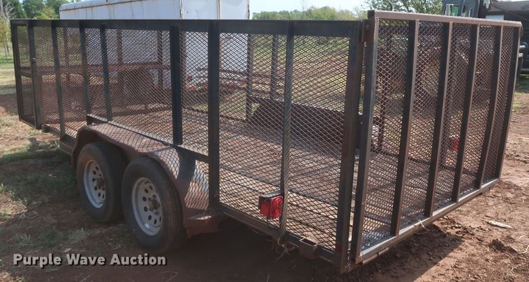 image for item JR9426 1997 Friesen  utility trailer