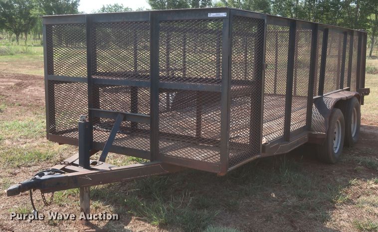 image for item JR9426 1997 Friesen  utility trailer