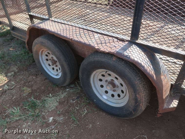 image for item JR9426 1997 Friesen  utility trailer