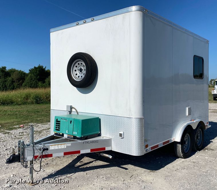 image for item JW9480 2017 Aluminum Trailer Company QSTAB85  fiber optic trailer