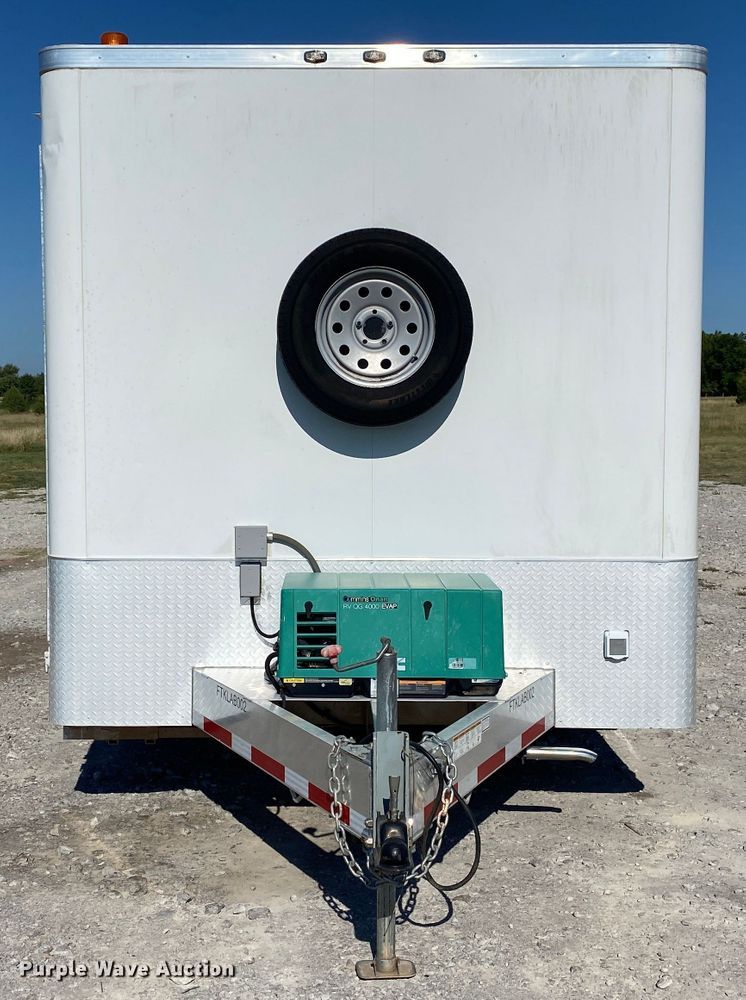 image for item JW9480 2017 Aluminum Trailer Company QSTAB85  fiber optic trailer