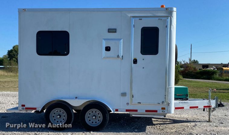 image for item JW9480 2017 Aluminum Trailer Company QSTAB85  fiber optic trailer