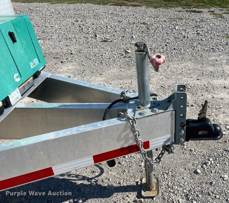 image for item JW9480 2017 Aluminum Trailer Company QSTAB85  fiber optic trailer