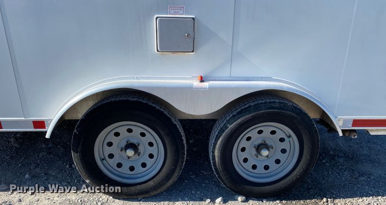 image for item JW9480 2017 Aluminum Trailer Company QSTAB85  fiber optic trailer