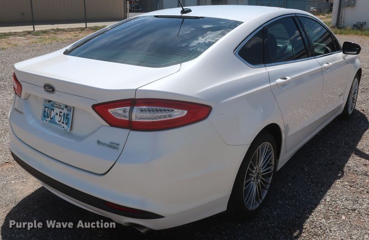 image for item JX9227 2014 Ford Fusion SE Hybrid