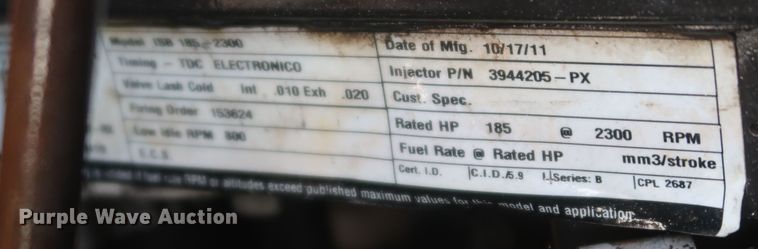 image for item JX9228 2000 Freightliner MT45  delivery truck