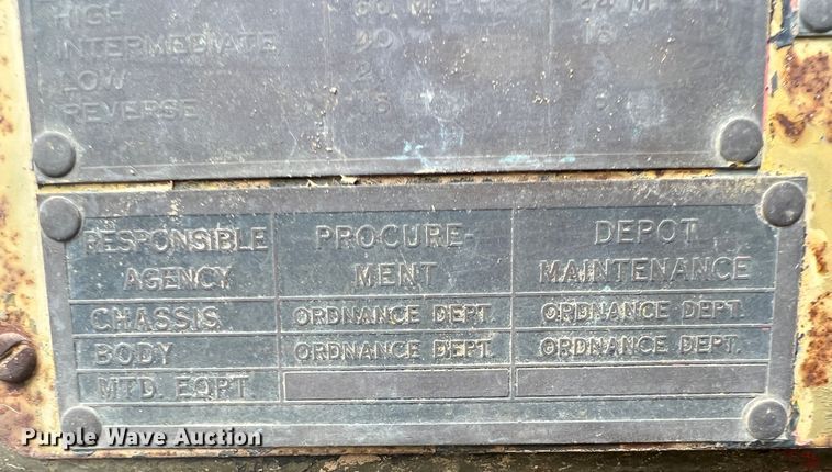 image for item JX9460 1951 Willy's Jeep M38  SUV