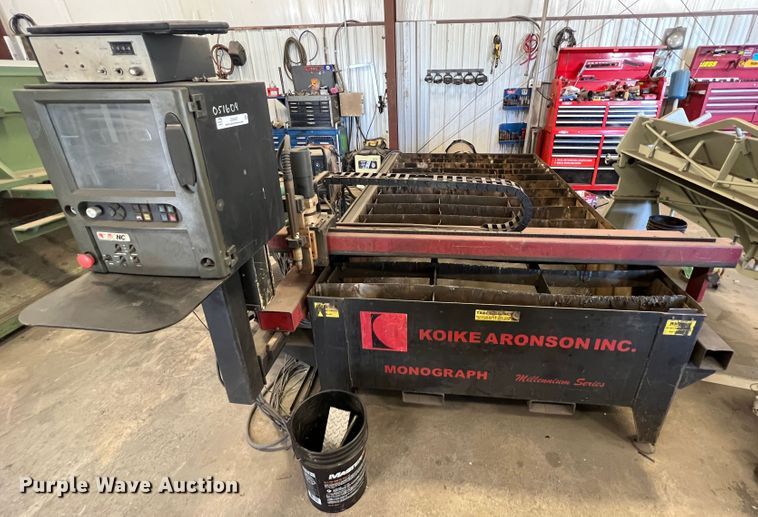 image for item JX9467 2005 Koike Aronson MNM-1500  plasma cutting table