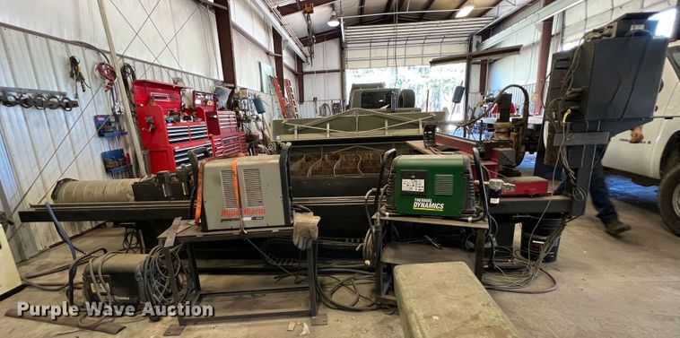 image for item JX9467 2005 Koike Aronson MNM-1500  plasma cutting table