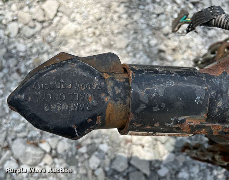 image for item JX9486 2015 Lonestar  utility trailer