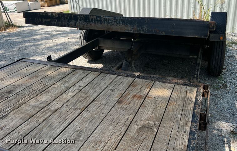 image for item JX9487 2015 Lonestar  tilt deck equipment trailer