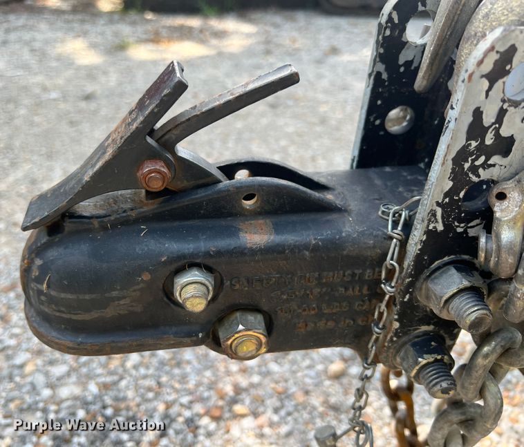 image for item JX9487 2015 Lonestar  tilt deck equipment trailer