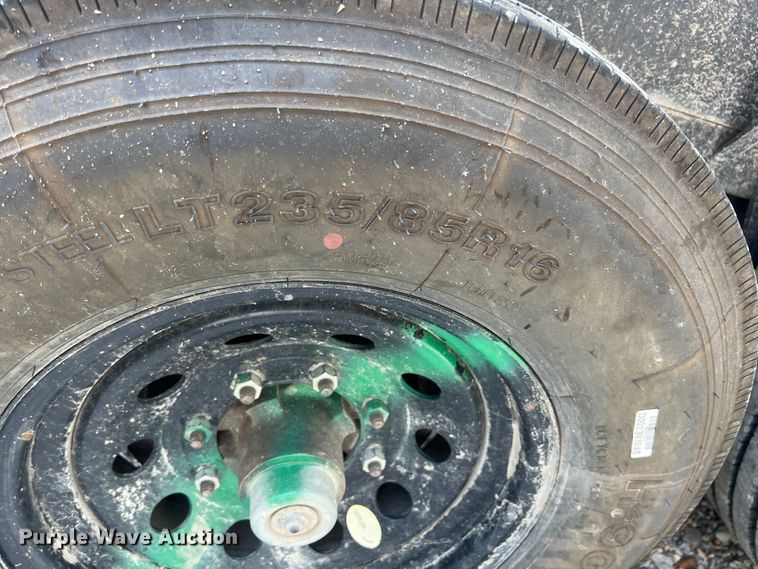 image for item JX9487 2015 Lonestar  tilt deck equipment trailer