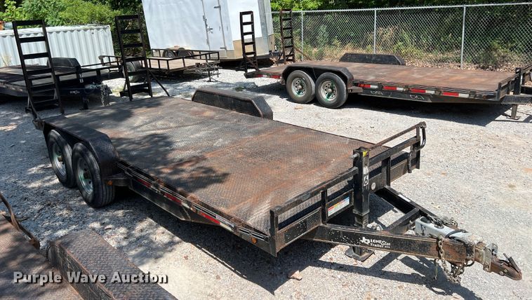 image for item JX9489 2015 Lonestar  equipment trailer