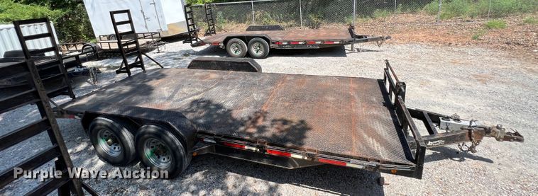 image for item JX9489 2015 Lonestar  equipment trailer