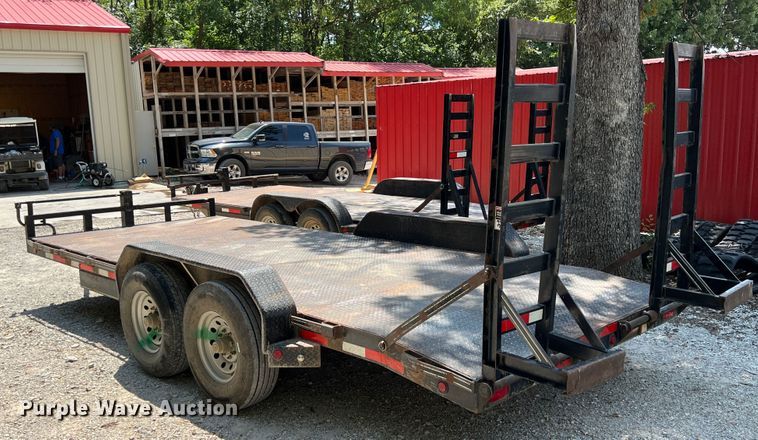 image for item JX9489 2015 Lonestar  equipment trailer