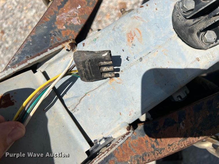 image for item JX9489 2015 Lonestar  equipment trailer