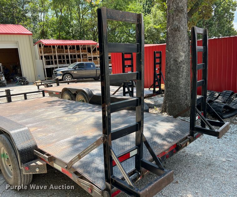 image for item JX9489 2015 Lonestar  equipment trailer