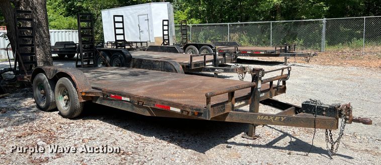 image for item JX9490 2010 Maxey  equipment trailer
