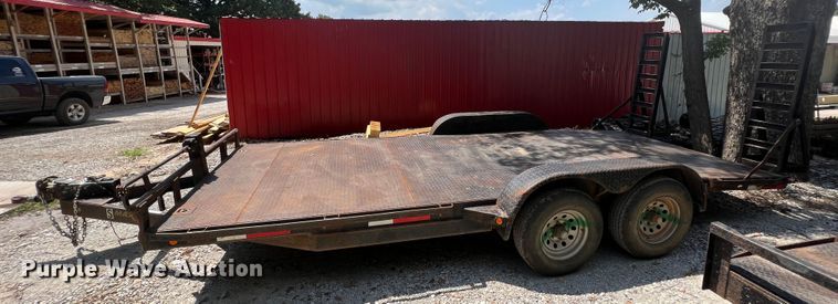 image for item JX9490 2010 Maxey  equipment trailer