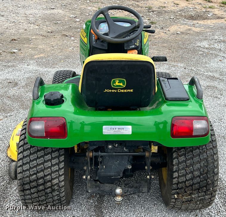 image for item JX9497 John Deere X475  lawn mower