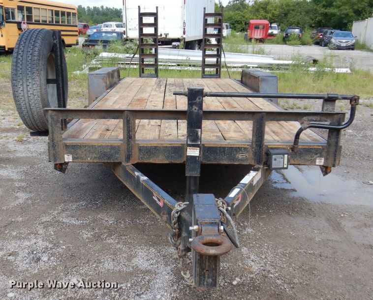 image for item KF9590 2018 Heartland Trailer Mfg.  equipment trailer