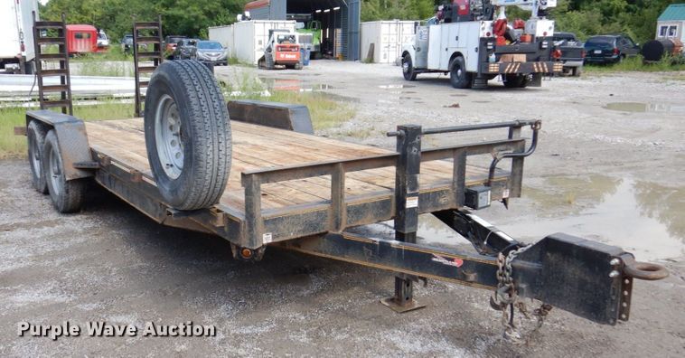 image for item KF9590 2018 Heartland Trailer Mfg.  equipment trailer